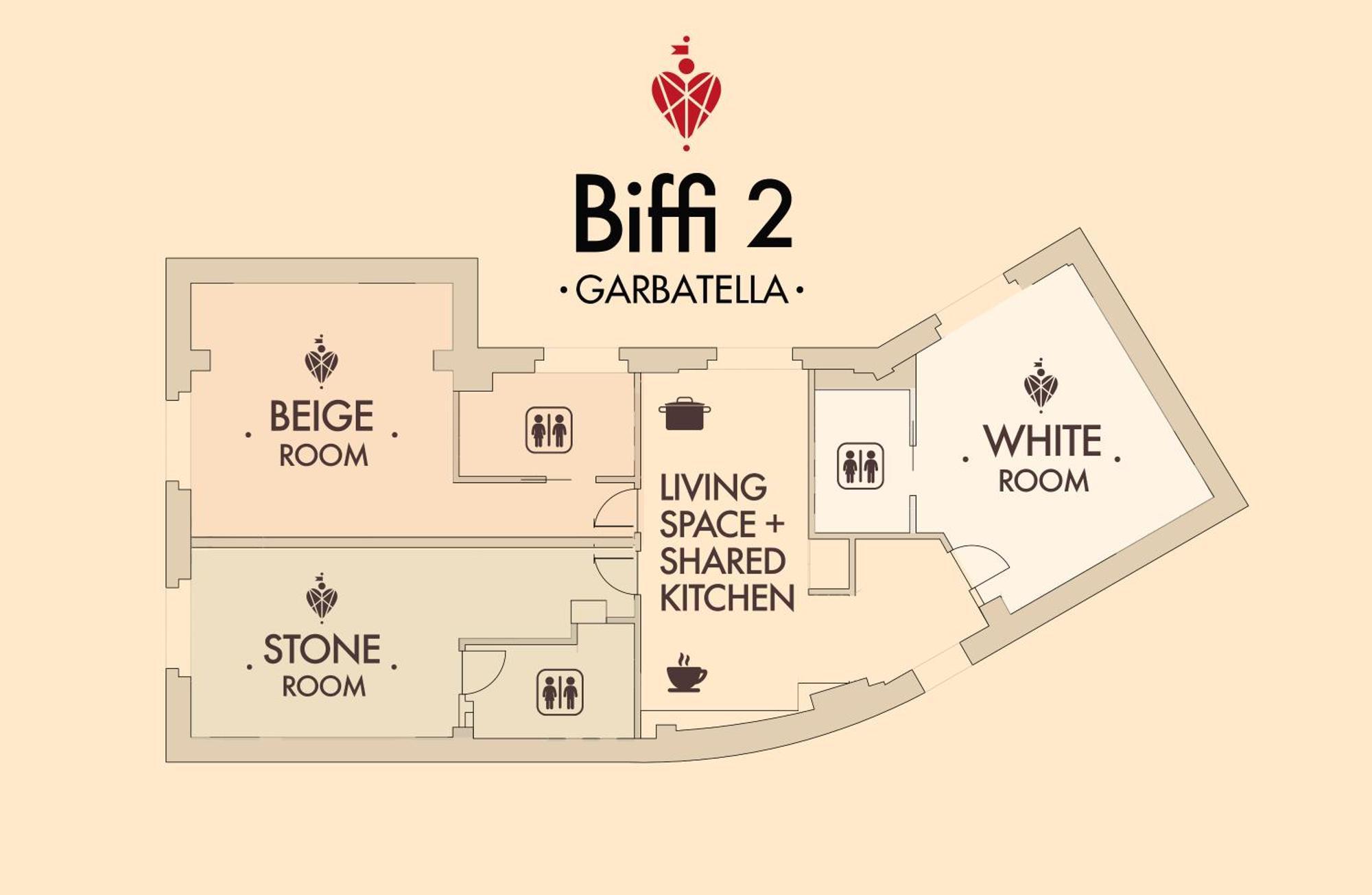 Biffi 2 - Garbatella Casa de hóspedes *